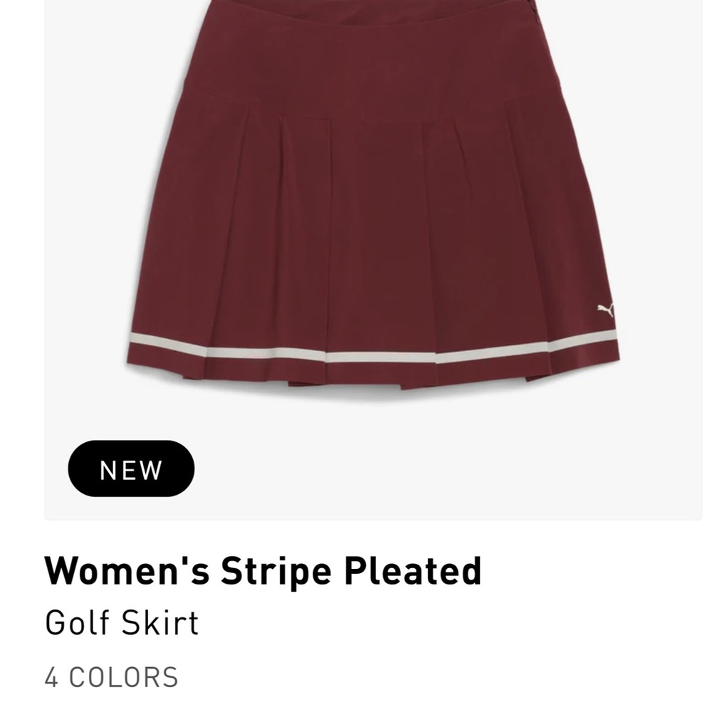 Puma active women’s outfit, small squart and medium tank. Maroon - Picture 7 of 8